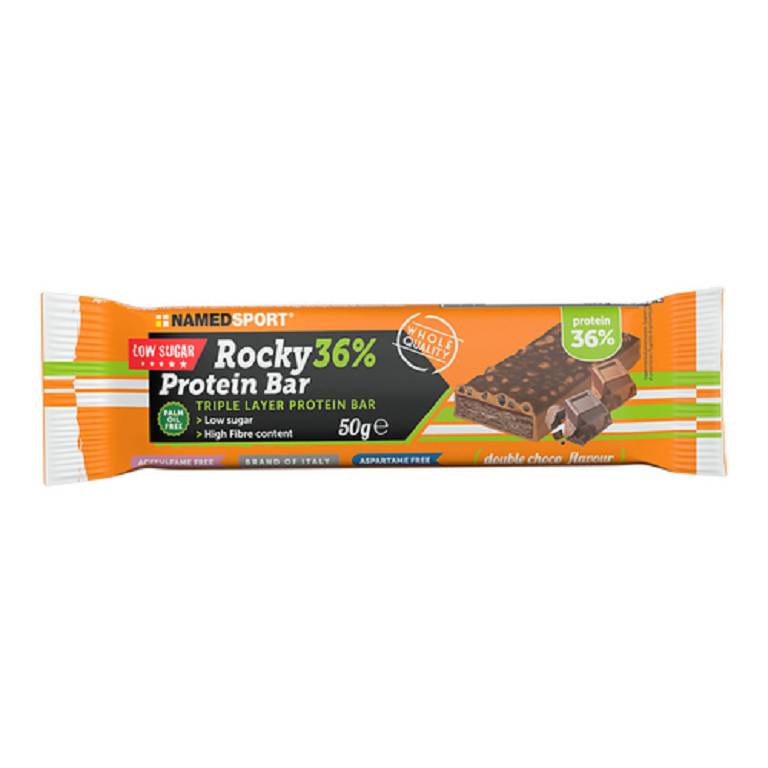 ROCKY 36% PROT BAR DOUB CH 50G