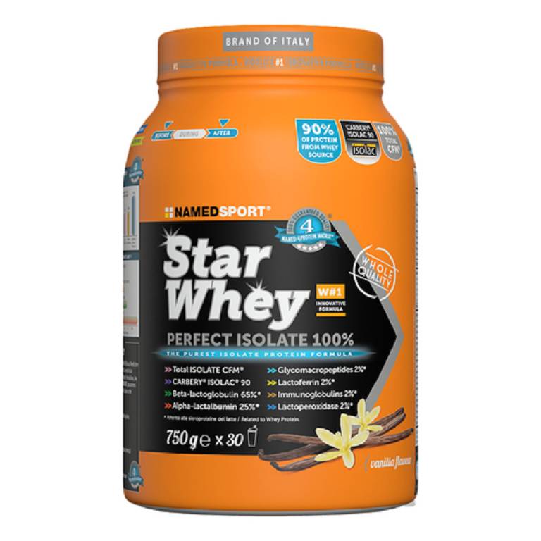 STAR WHEY ISOLATE VANILLA 750G